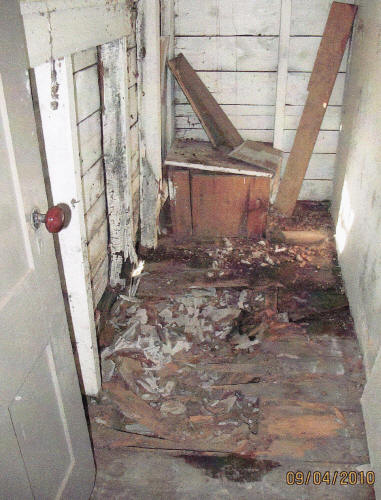 Before Restoration Inside The Ell