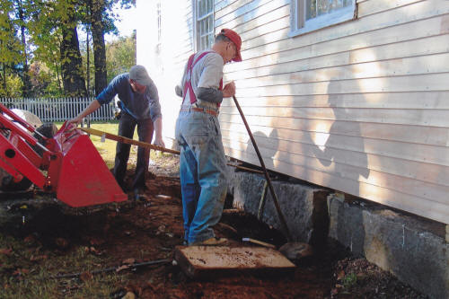 George and Otis shoring foundation